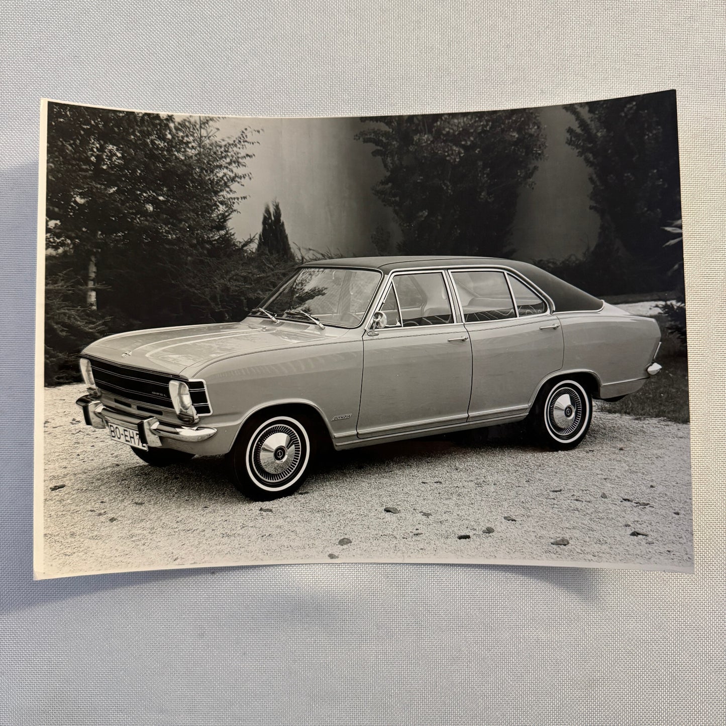 Opel Olympia Car Factory Press Photo Photograph 1967 1968