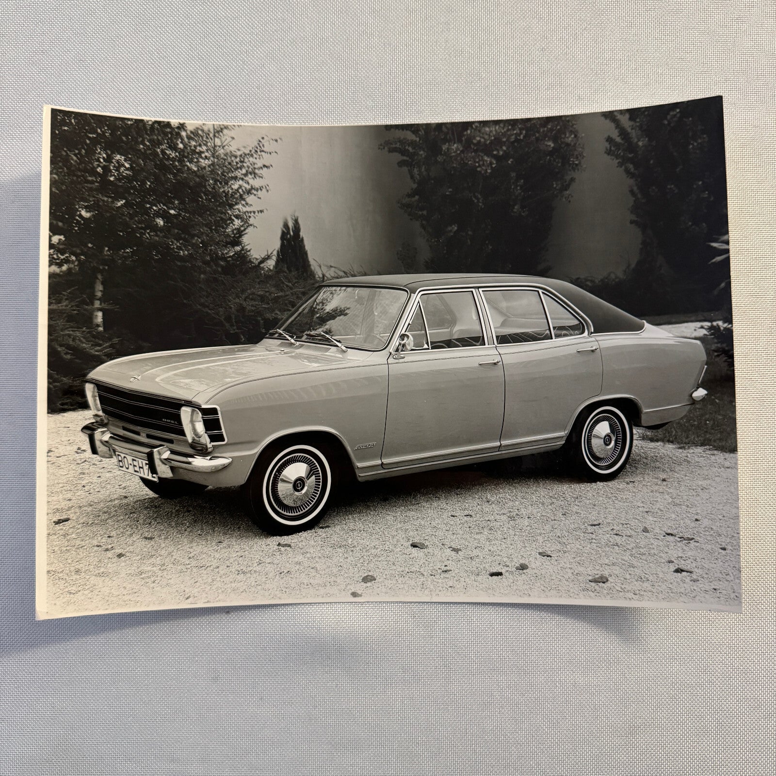 Opel Olympia Car Factory Press Photo Photograph 1967 1968