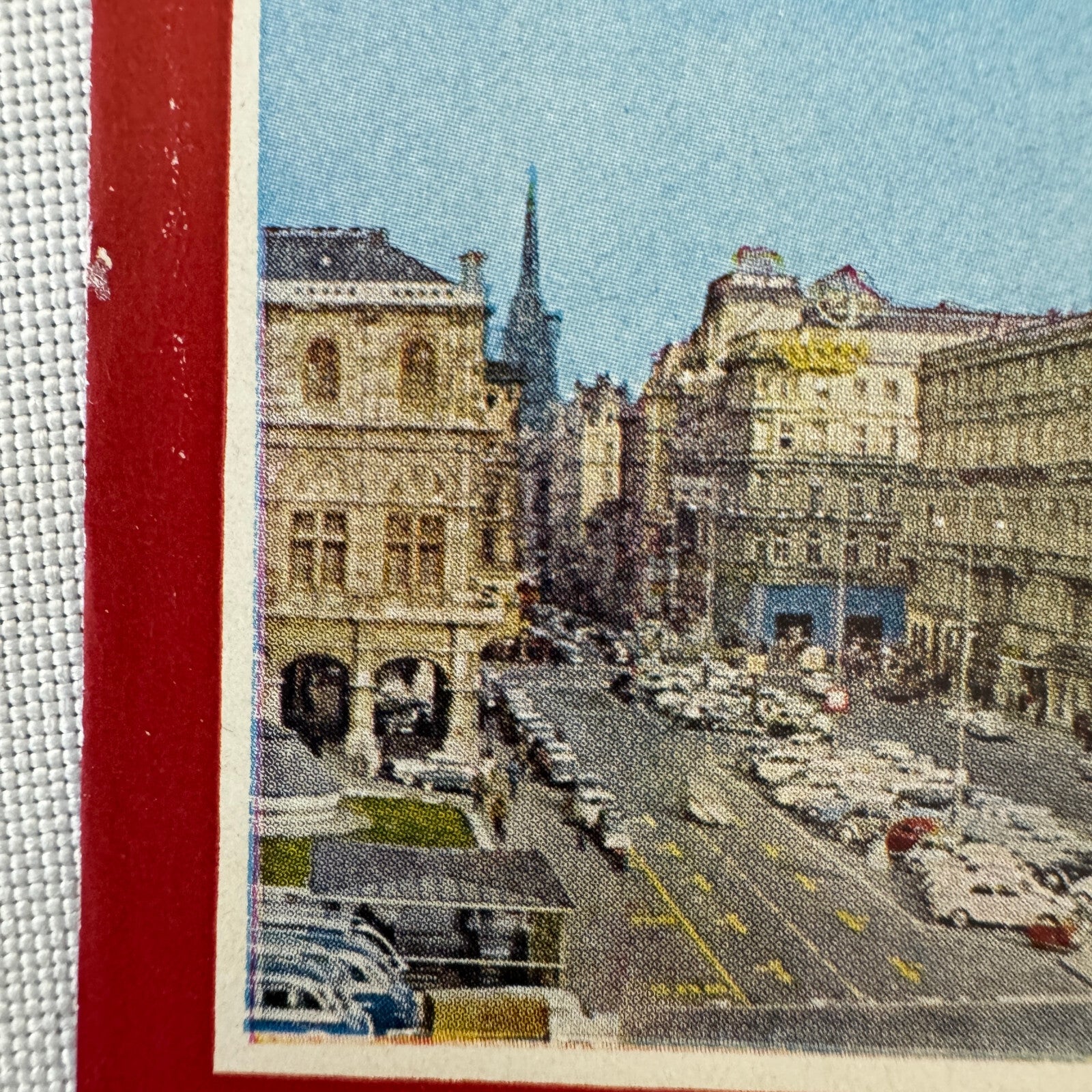 Vintage Hotel Travel Luggage Label Hotel Bristol Wien Vienna Austria