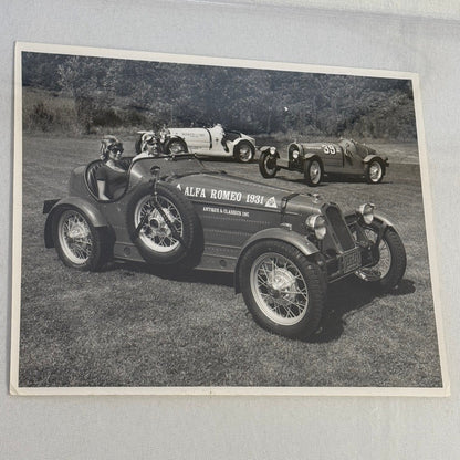 Vintage Kit Car Photo Photograph Bugatti Alfa Romeo Replica Conrad Weiffenbach