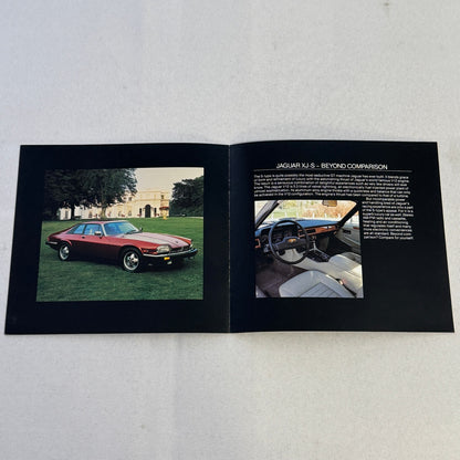 Vintage Jaguar Car Brochure XJ6 Sovereign XJ12 Vanden Plas XJS XJ-S XJ Catalog
