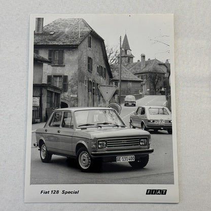 Fiat 128 Special Car Factory Press Photo Photograph Print Vintage 1976