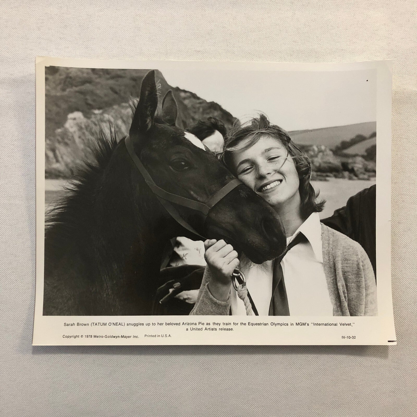 International Velvet Horse Movie Still Photo Photograph Print Tatum O'Neal