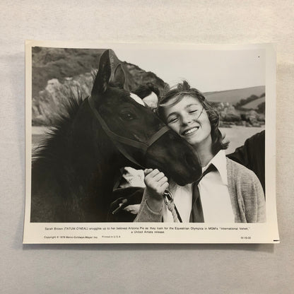 International Velvet Horse Movie Still Photo Photograph Print Tatum O'Neal