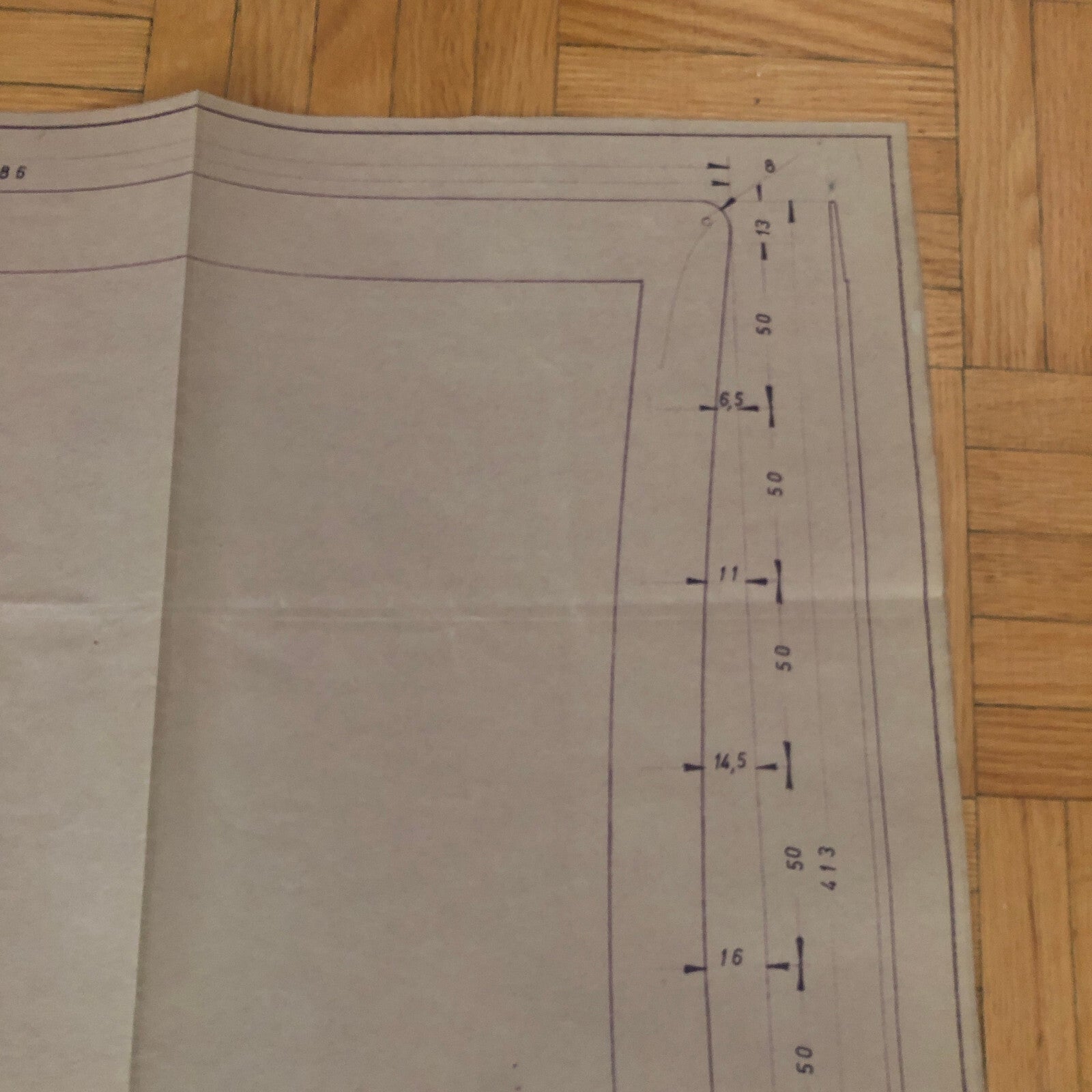 Vintage Porsche Reutter & Co Coachbuilder Factory Part Blueprint Document German