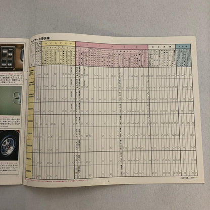 Vintage Toyota Chaser Car Sales Brochure Catalog Japanese Text JDM