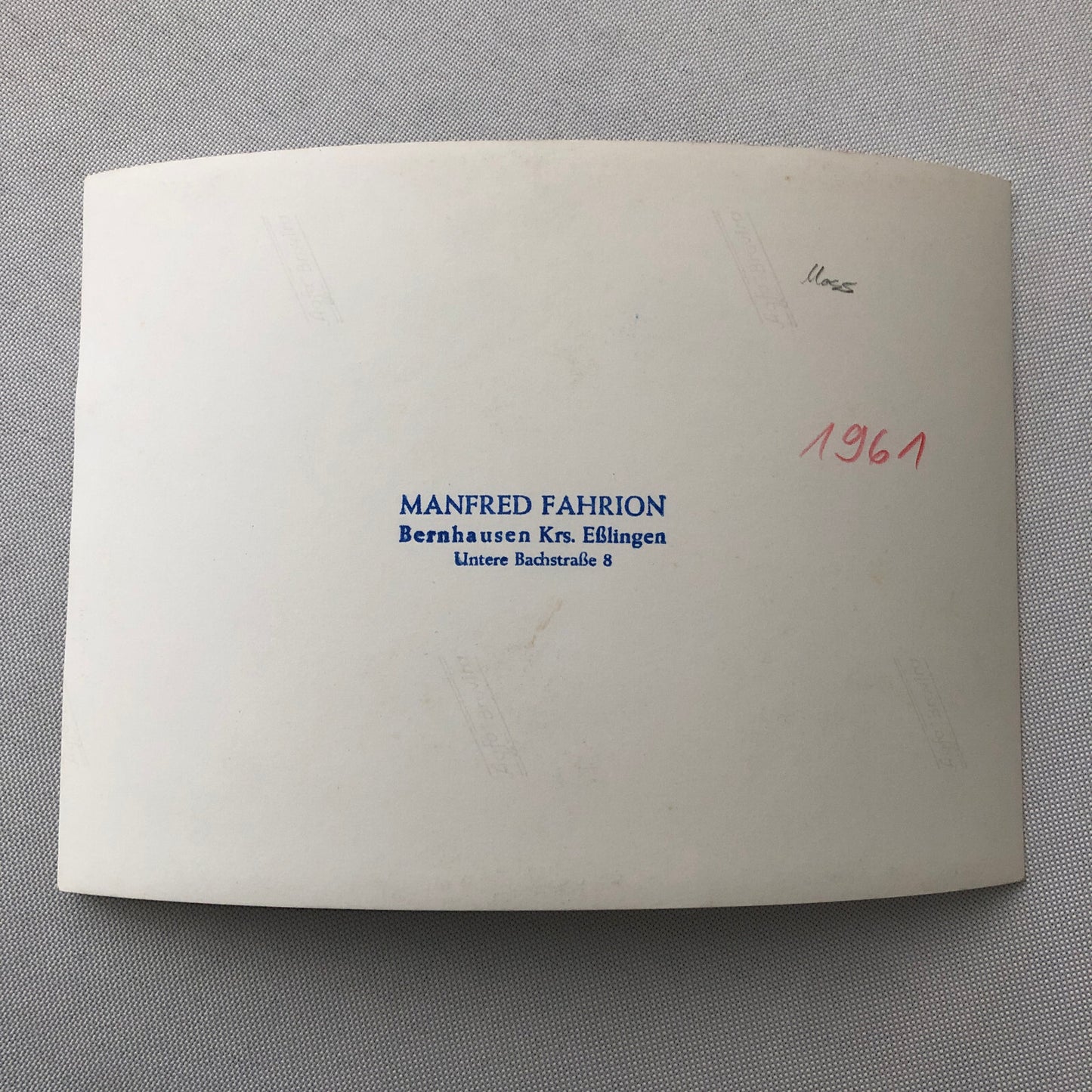 Vintage Solitude Grand Prix Racing Photo Photograph Stirling Moss Driver