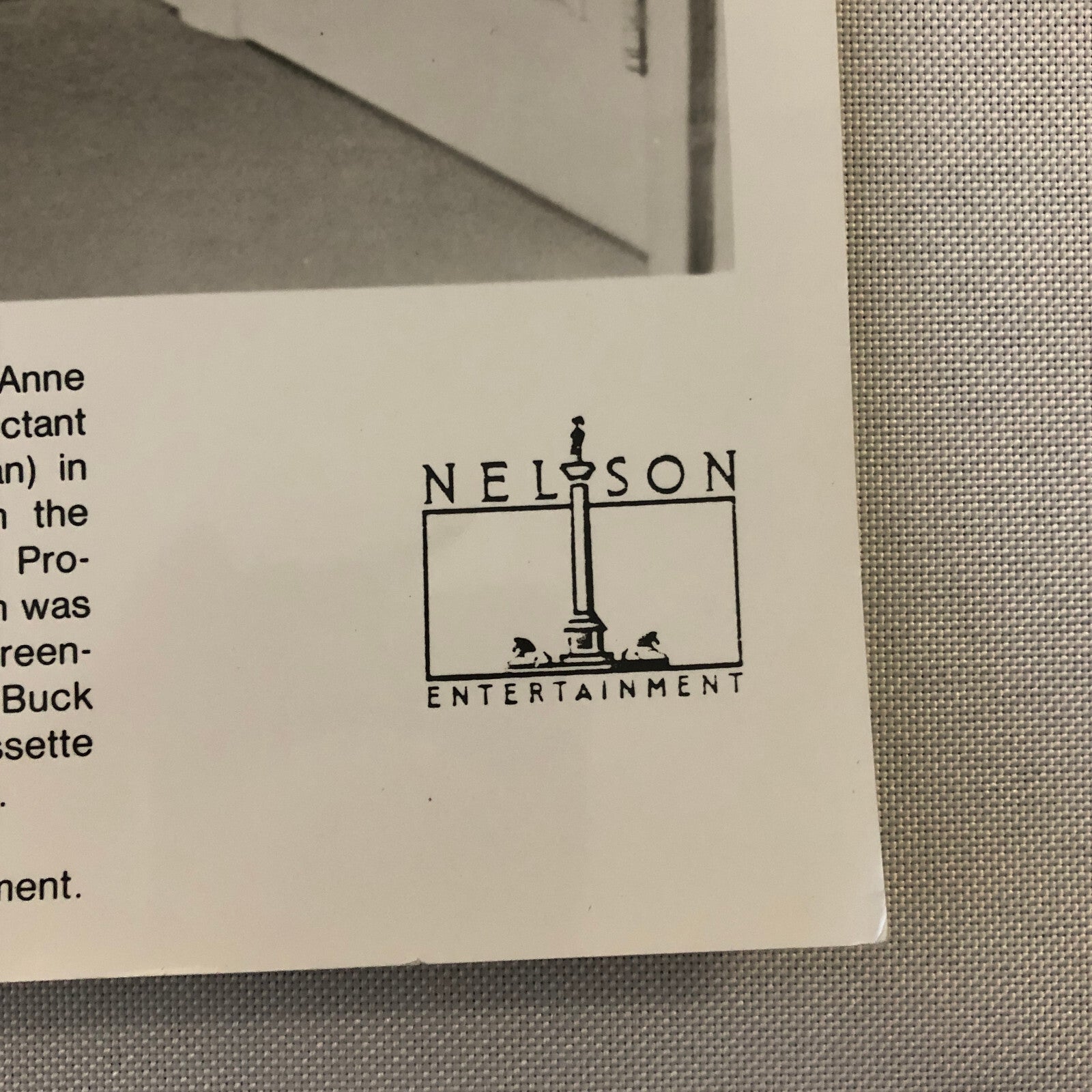 The Graduate Movie Film Press Photo Photograph Dustin Hoffman Ann Bancroft 1986