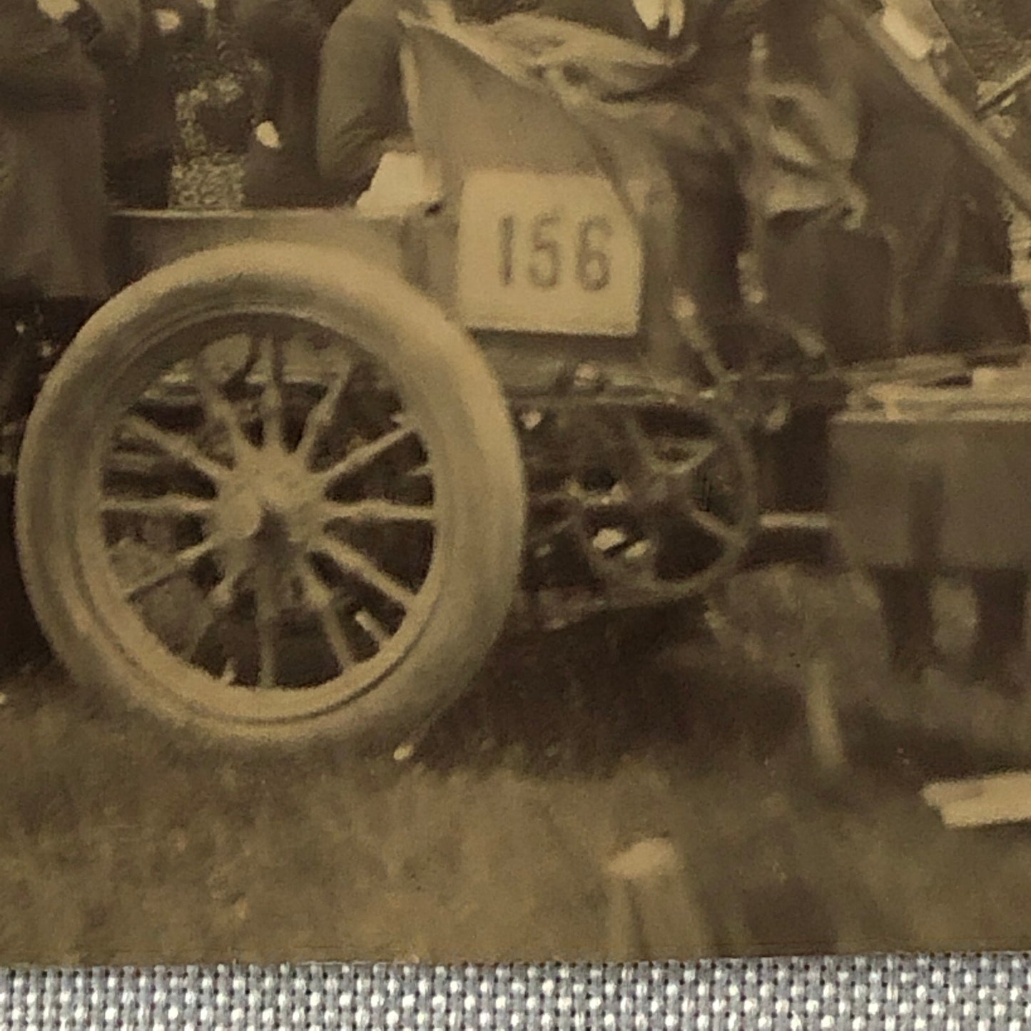 Vintage Racing Photo Photograph Print - Tag AL22E2