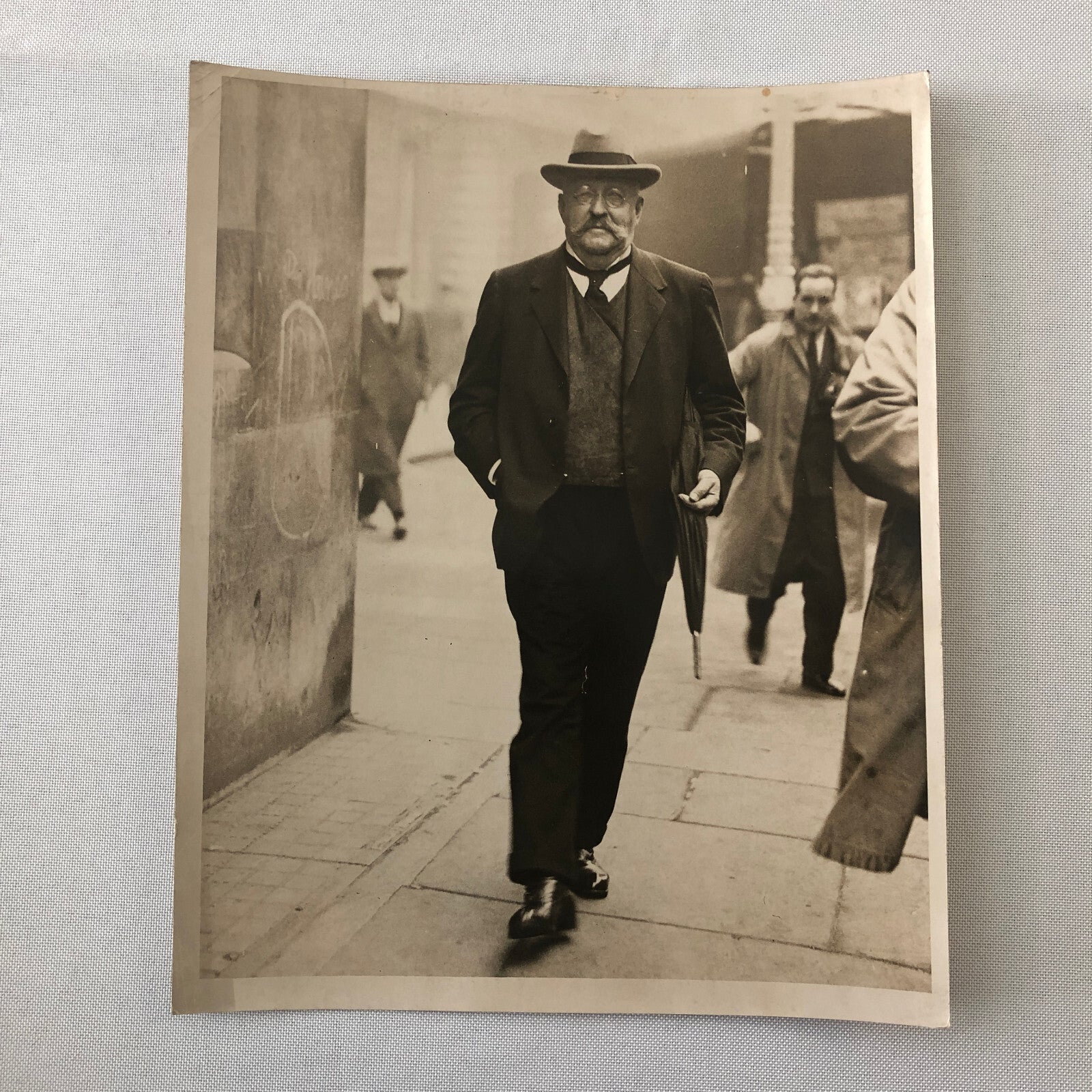 Press Photo Photograph London Crime Scandal Violation of Lotteries Act 1933 LNA
