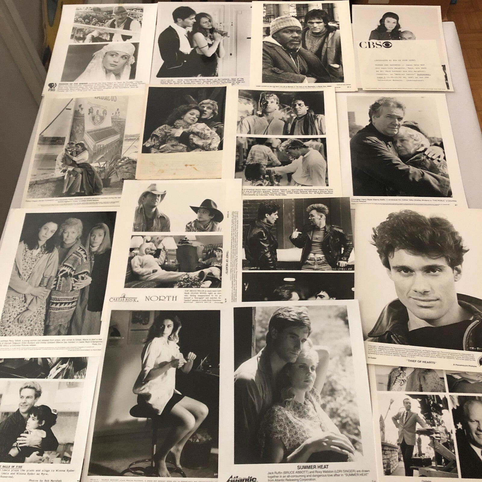 HUGE Celebrity Movie Film Star Still Press Photo Photograph Lot 100+ 1950s-1990s
