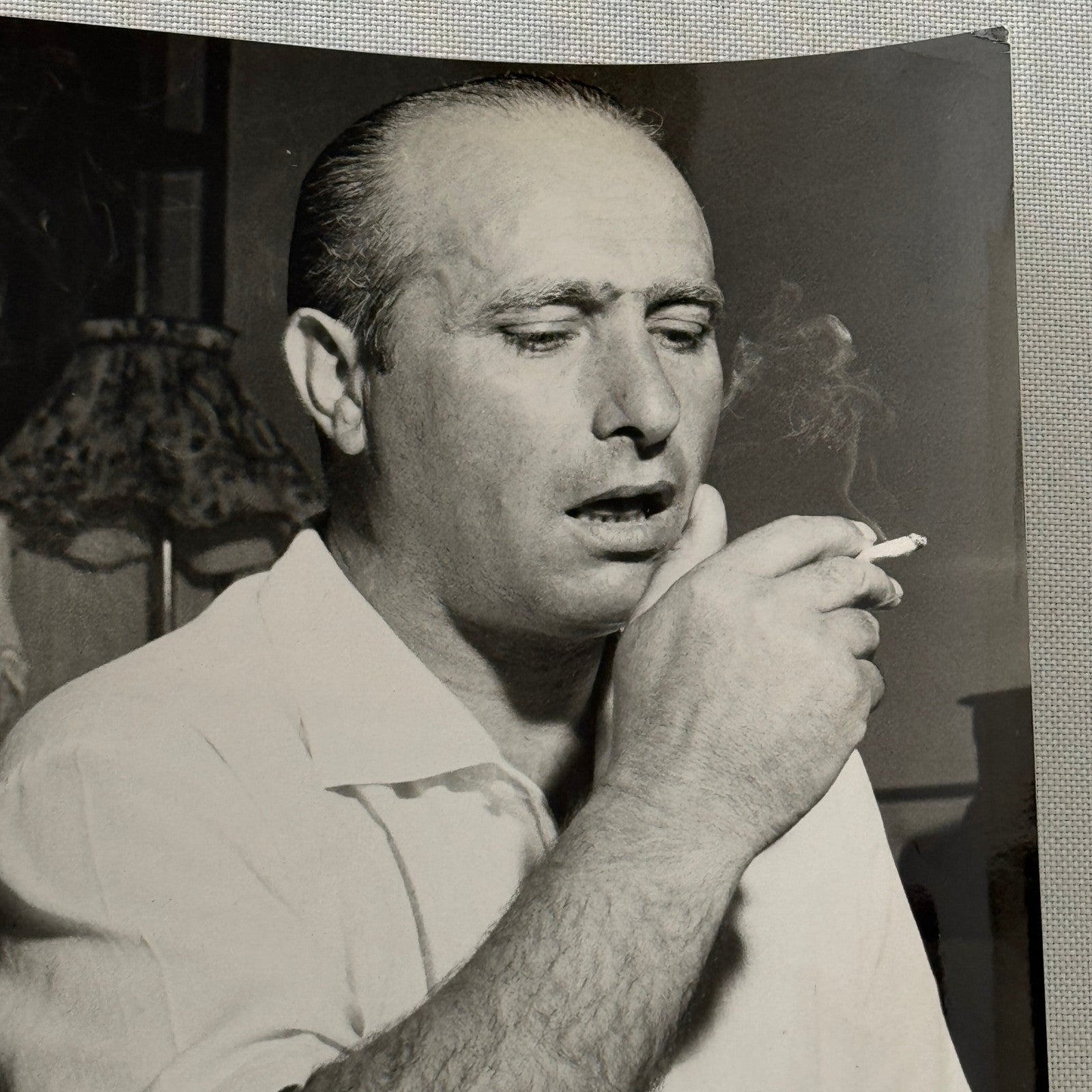 Juan Manuel Fangio Retirement Vacation Holiday Italian Press Photo F1 Racing