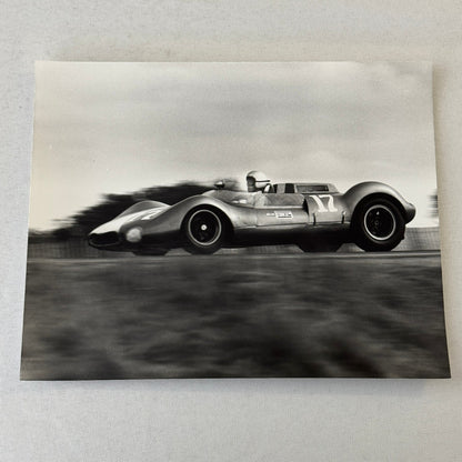 Vintage Racing Photo Roger Penske Cooper Chevy Car Motorsport MODERN PRINT
