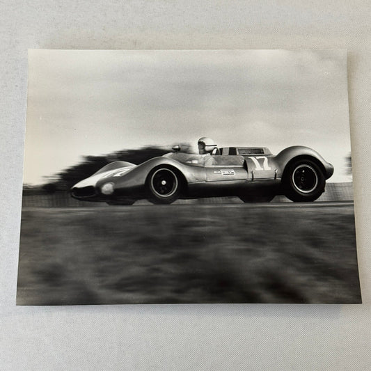 Vintage Racing Photo Roger Penske Cooper Chevy Car Motorsport MODERN PRINT