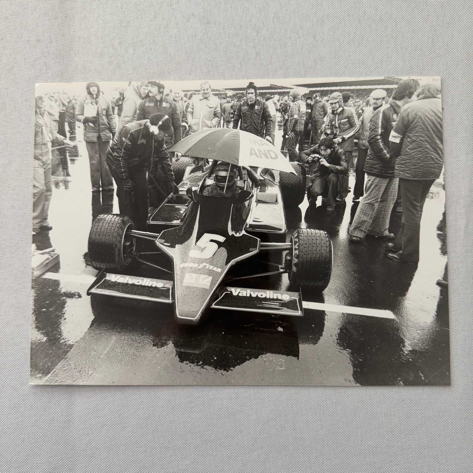 Mario Andretti Lotus 79 John Player Special 1978 Belgian Grand Prix Photo DPPI