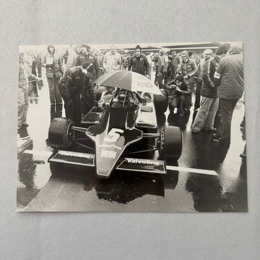 Mario Andretti Lotus 79 John Player Special 1978 Belgian Grand Prix Photo DPPI
