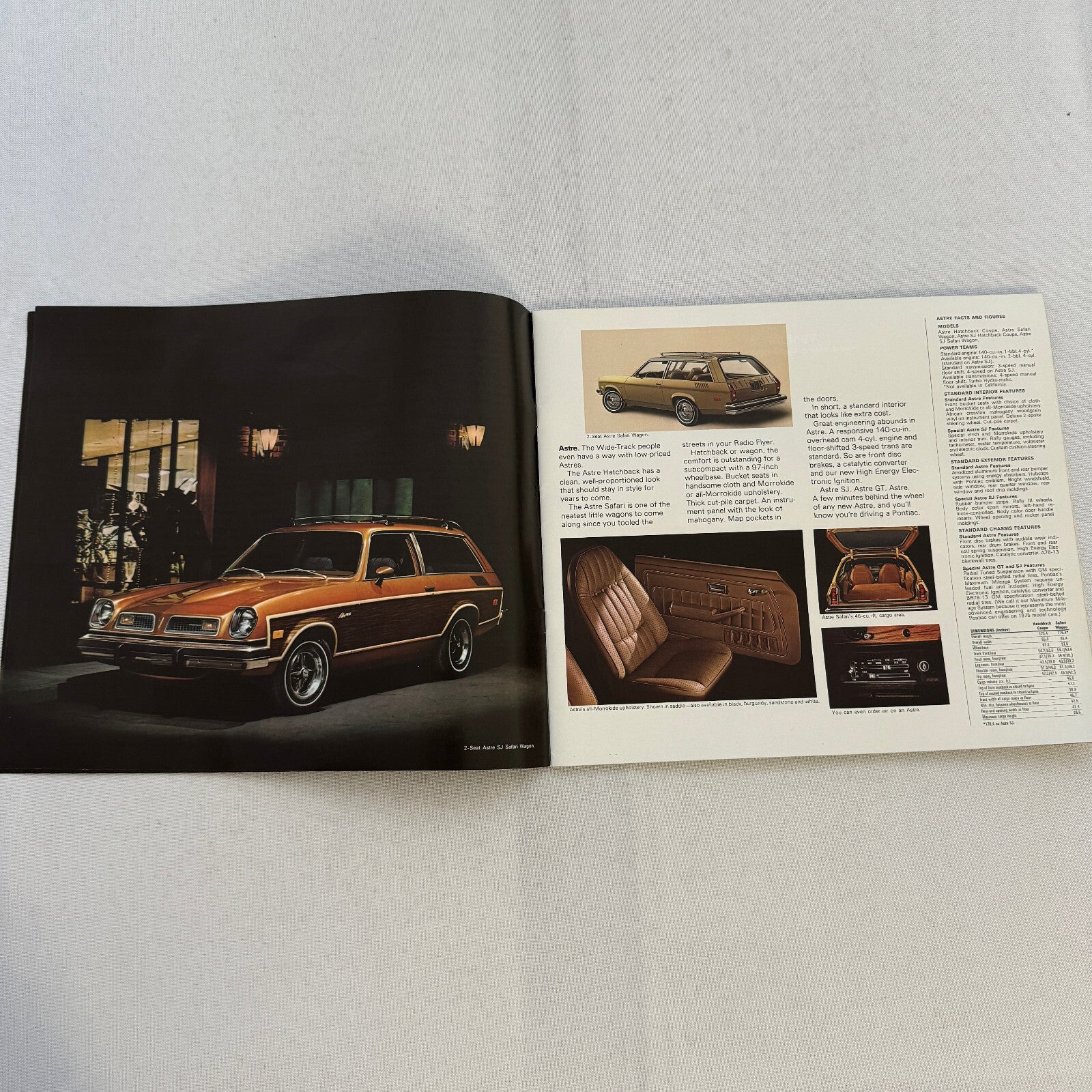 1975 Pontiac Car Sales Brochure Catalog Firebird Grand Am LeMans Grand Ville +