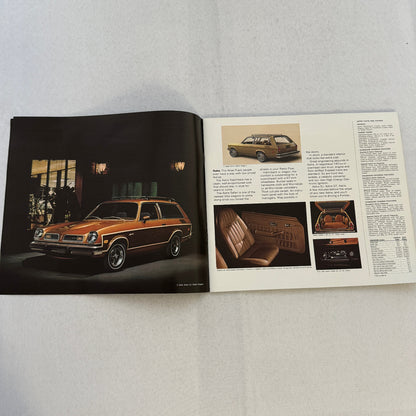 1975 Pontiac Car Sales Brochure Catalog Firebird Grand Am LeMans Grand Ville +