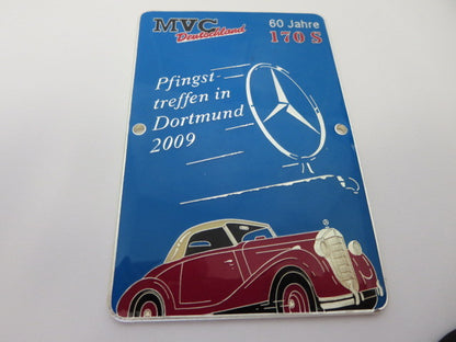 2009 Mercedes Benz MVC 170S 60 Jahre Pfingst Treffen in Dortmund Car Badge 170 S