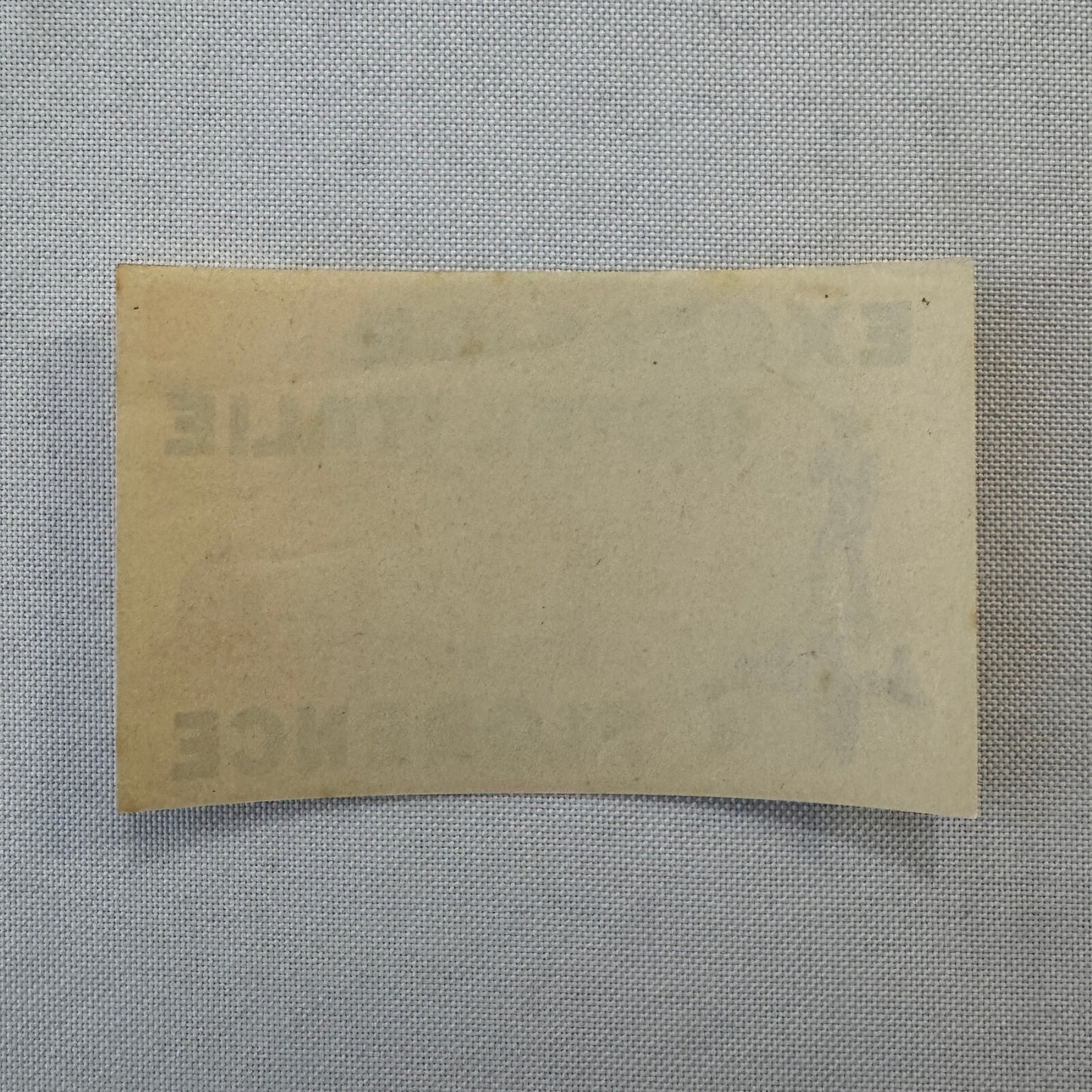 Vintage Hotel Travel Luggage Label Excelsior Hotel Florence Italy Italian Italie