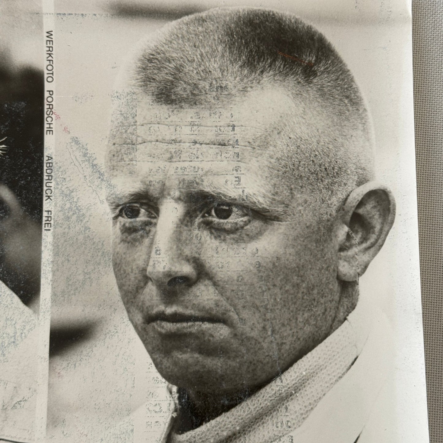 Porsche Martini Racing Driver Photo Photograph Gijs Van Lennep Herbert Muller