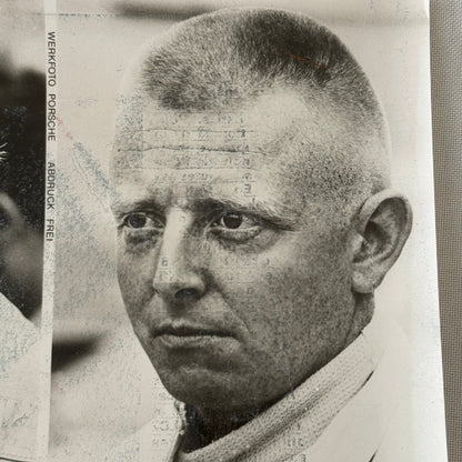 Porsche Martini Racing Driver Photo Photograph Gijs Van Lennep Herbert Muller