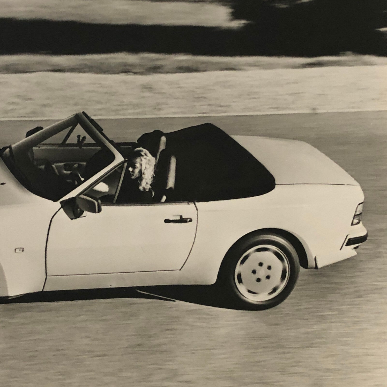 1989 Porsche 944 S2 Cabriolet Factory Press Photo Photograph Werkfoto