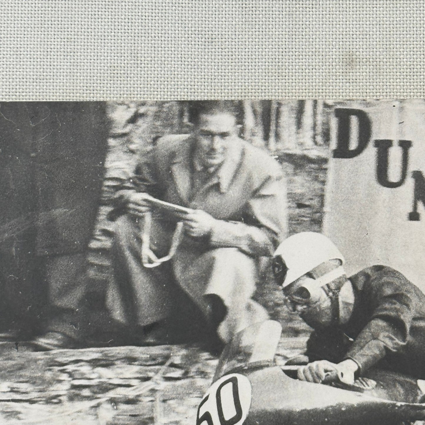 Vintage Motorcycle Racing Photo Photograph Print Photopress Zurich Switzerland