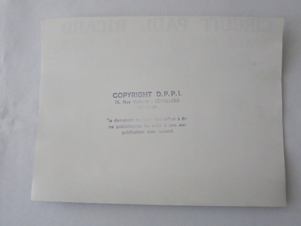 Vintage 1973 French Grand Prix Racing Photograph Photo - Drivers on the Podium