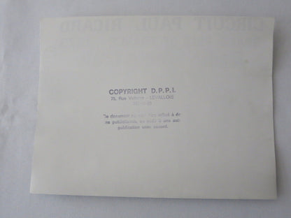 Vintage 1973 French Grand Prix Racing Photograph Photo - Drivers on the Podium