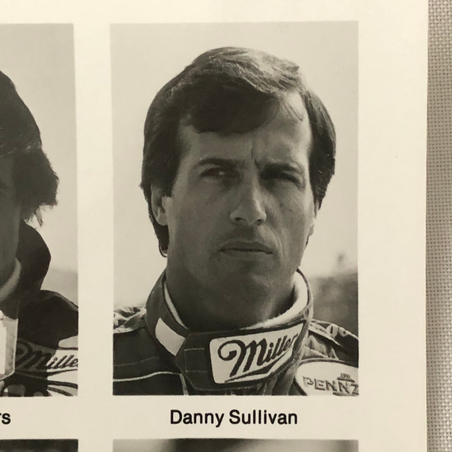 Indy Indianapolis Racing Photo Photograph Danny Sullivan Rick Mears Al Unser +