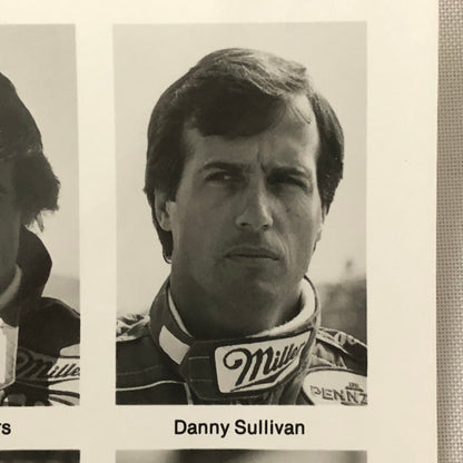 Indy Indianapolis Racing Photo Photograph Danny Sullivan Rick Mears Al Unser +