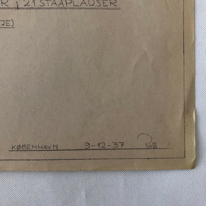 1937 Coachbuilder Bus Design Blueprint Rendering Blue Print Coach Bus Truck