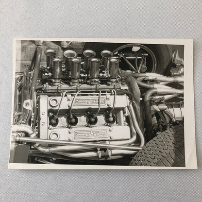 Climax Grand Prix Racing Car Engine Motor Photo Photograph Print Gunther Molter