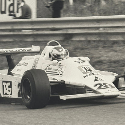 Clay Regazzoni Williams Grand Prix Car Photo Photograph Vintage F1 Formula One