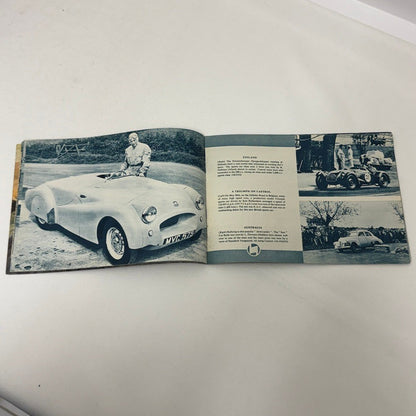 1953 Castrol Racing Achievements Brochure LeMans Grand Prix Motorcycle Bike +