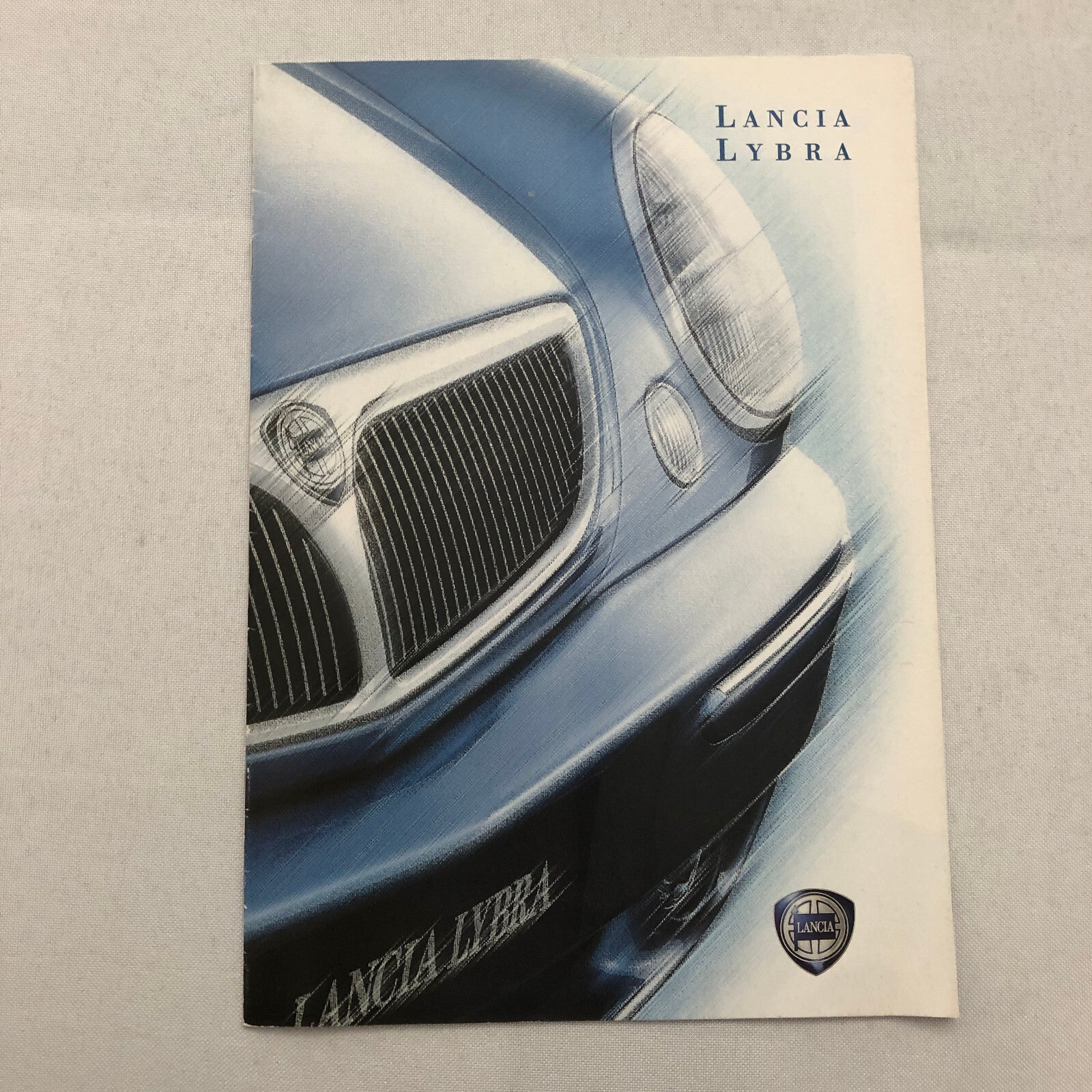 Lancia Lybra Car Sales Brochure Catalog GERMAN Text European Market