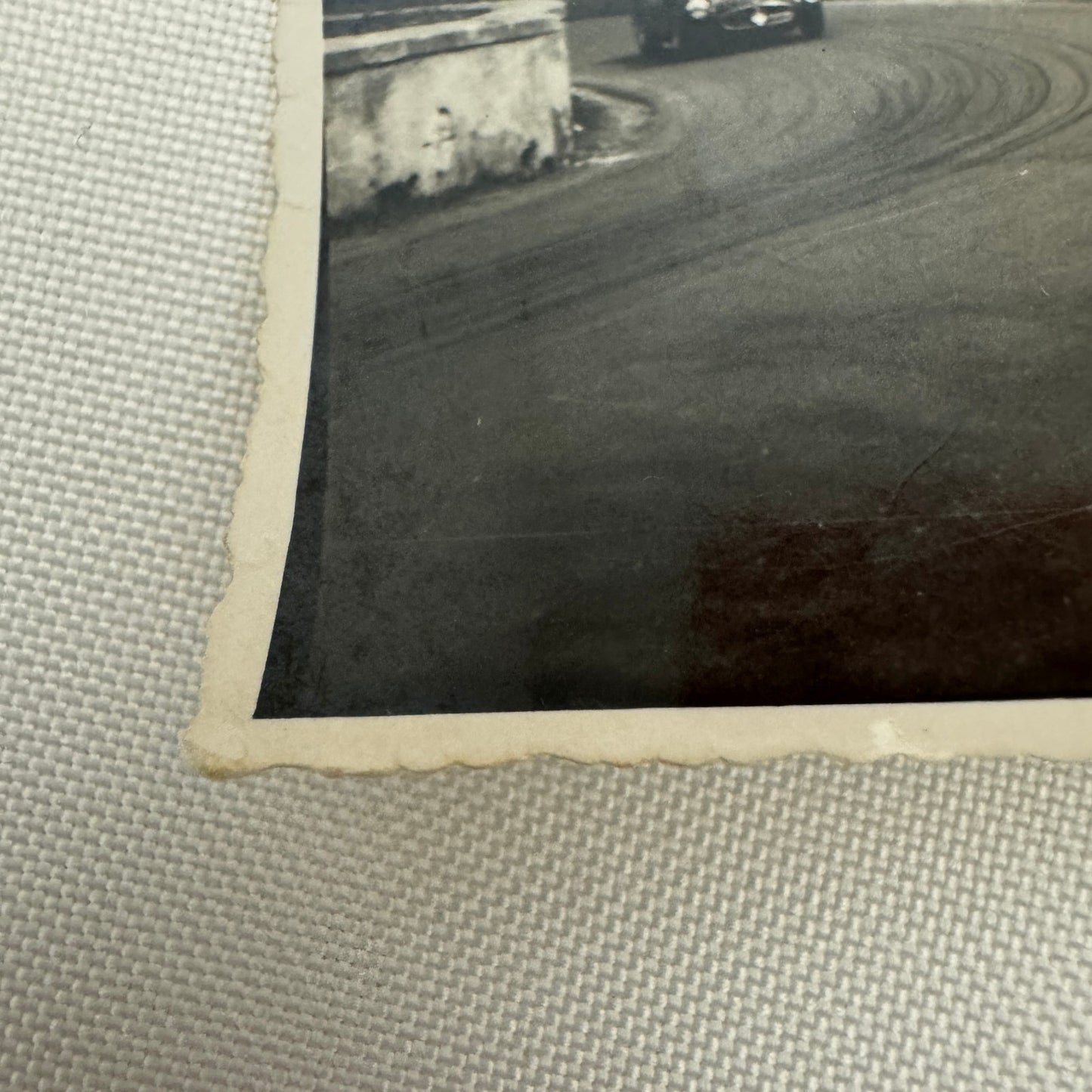 Vintage Racing Car Photo Photograph Early Automobile Motorsport