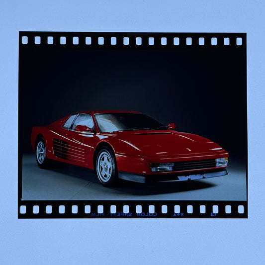 Ferrari 512TR 512 TR Film Photo Image Testarossa