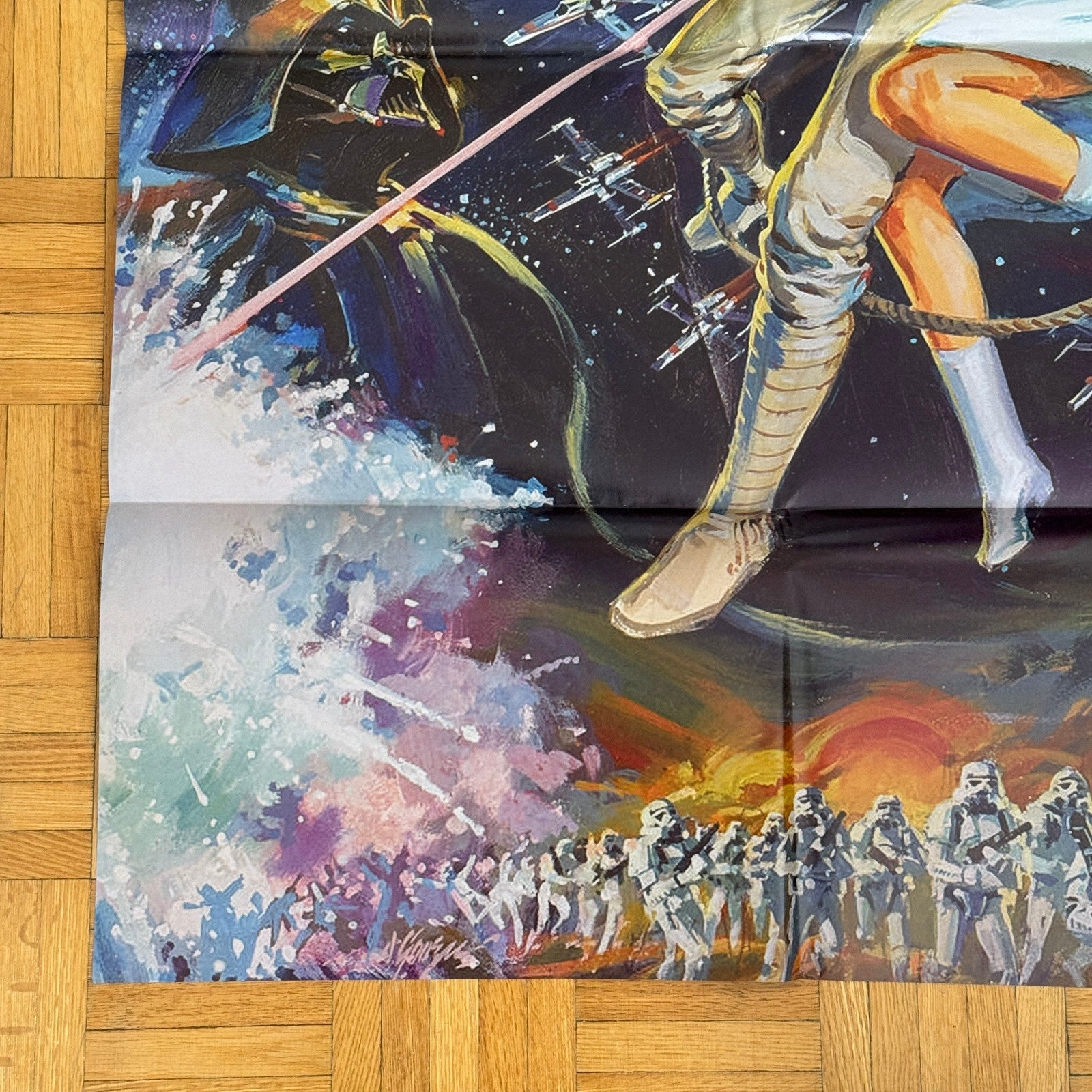 Star Wars Episode IV A New Hope EGYPTIAN Re-Release Movie Poster 2010s Authentic