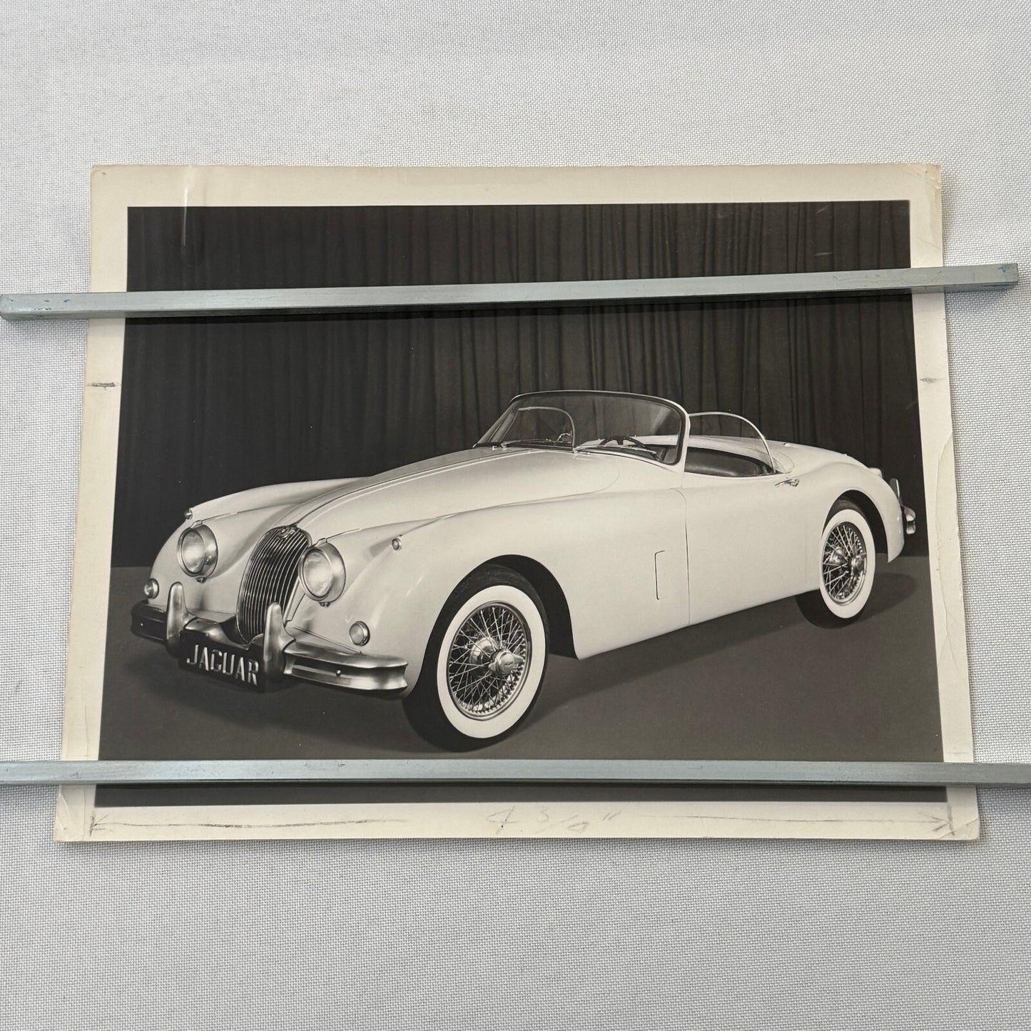 Jaguar XK150 Roadster Convertible Vintage Photo Photograph Print Jaguar XK 150