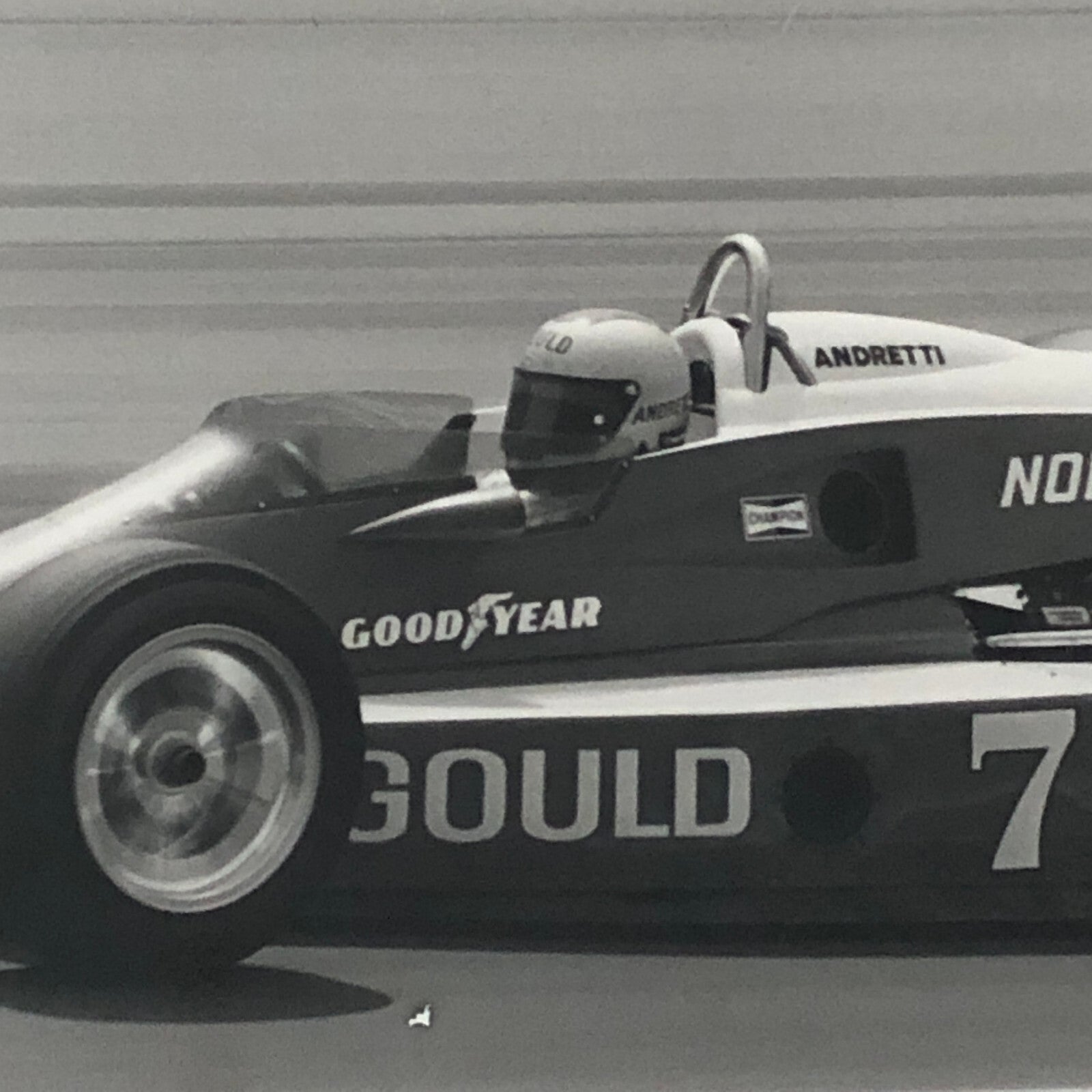 Vintage Indy Indianapolis Racing Photograph Mario Andretti 1978 DPPI