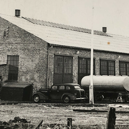 Antique Vintage Factory Company Photo Photograph ERGO Trailer Denmark ? Cars +