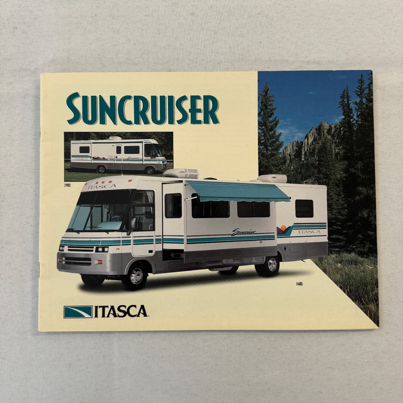 1995 Itasca Suncruiser Motorhome Camper RV Sales Brochure Catalog Sun Cruiser