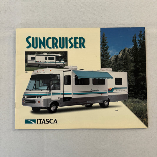1995 Itasca Suncruiser Motorhome Camper RV Sales Brochure Catalog Sun Cruiser