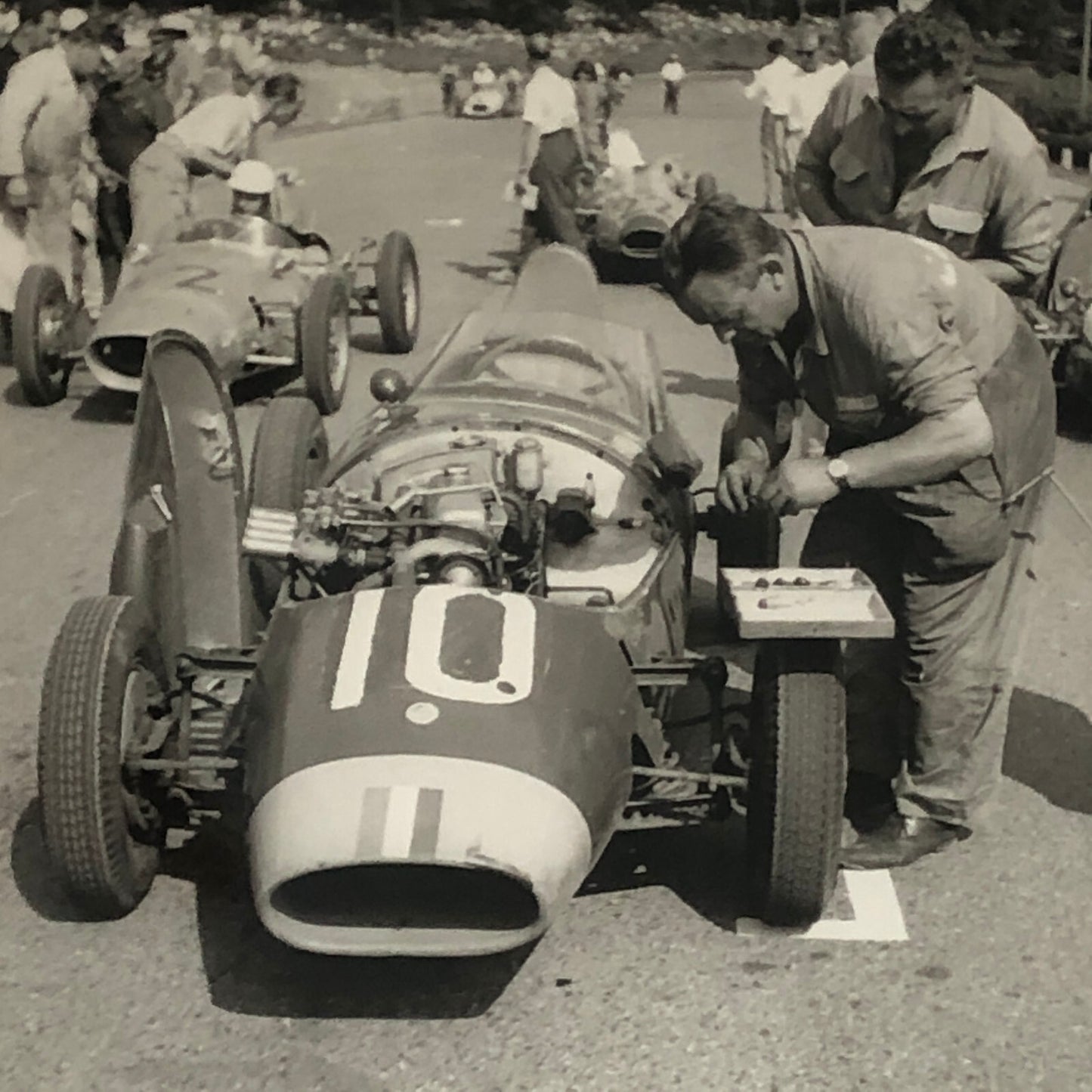 Vintage Solitude Grand Prix Racing Photo Photograph