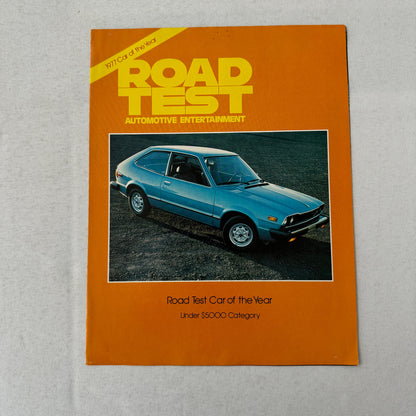 Honda Accord Road Test Magazine 1977 Car of the Year Sales Brochure Catalog