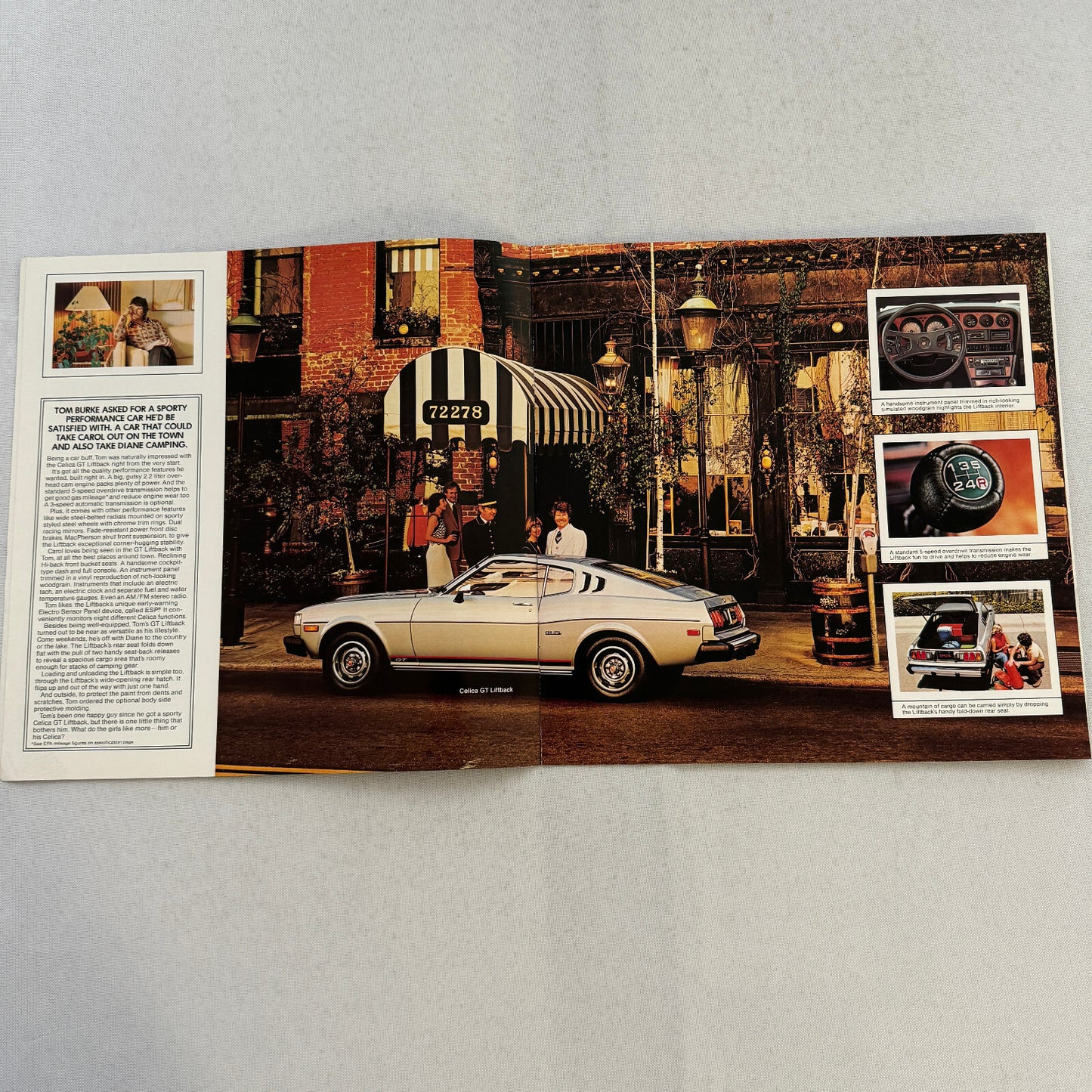 1977 Toyota Celica Car Sales Brochure Catalog GT ST Liftback Hardtop