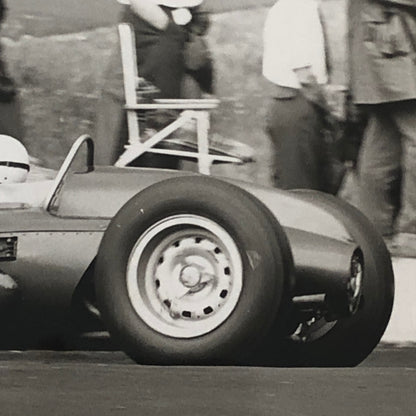 Innes Ireland Grand Prix Racing Car Driver Photo Photograph Print Gunther Molter