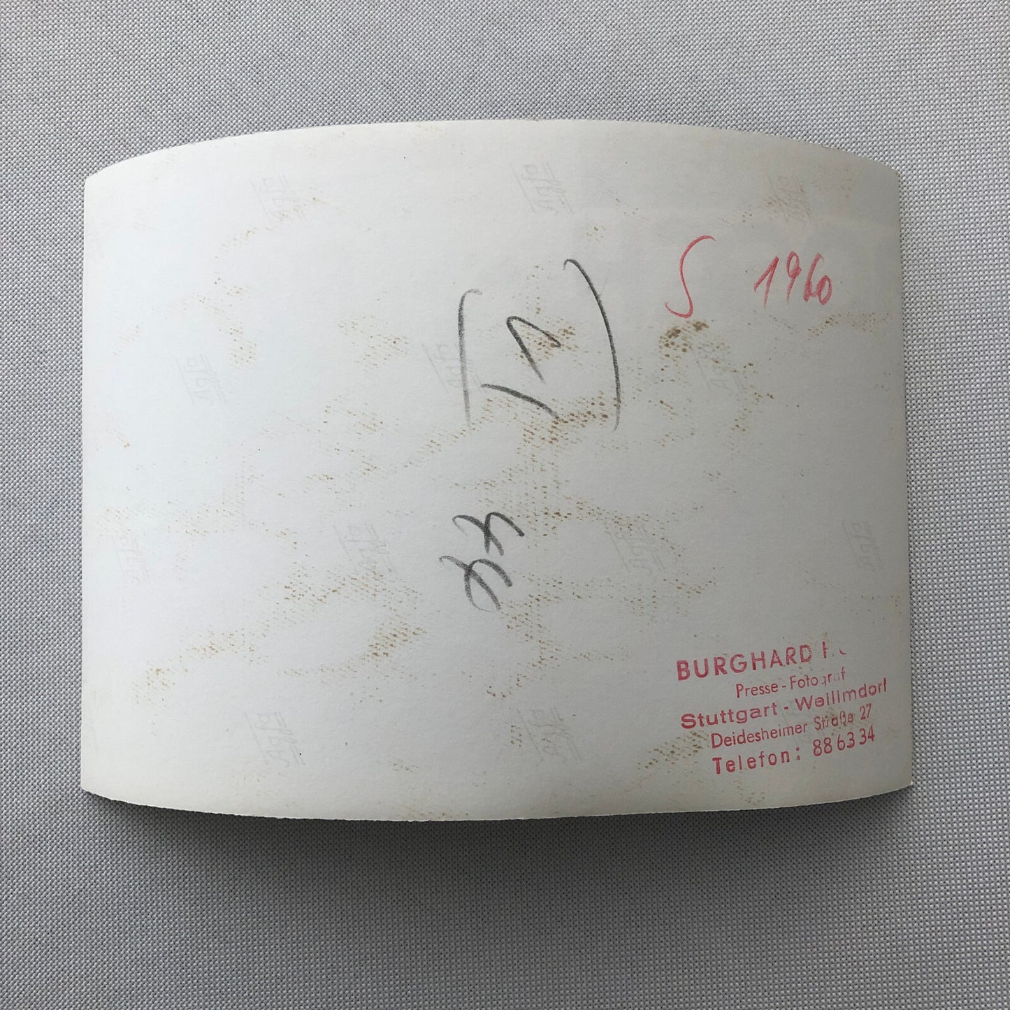 Vintage Solitude Grand Prix Racing Photo Photograph 1960